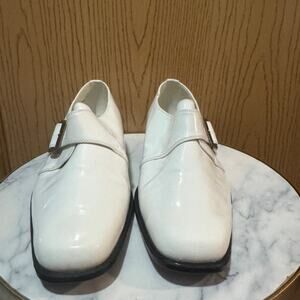 FunTasma white loafers size 12